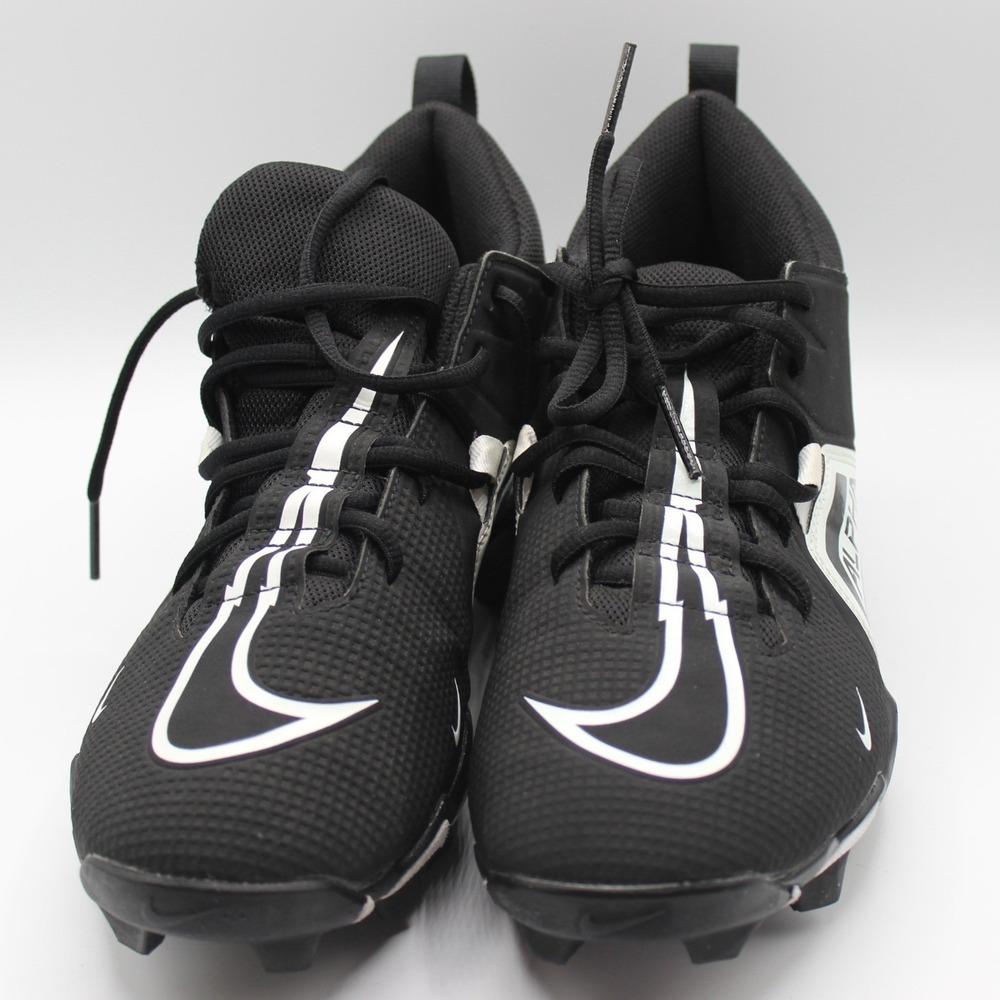 Nike Alpha Menace 3 Shark Black White Football Cleats Mens 9 CV0584-001 - Picture 3 of 8